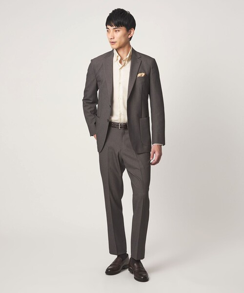 green label relaxing（グリーンレーベルリラクシング）の「エブリット コットンオックス ストライプ スナップ ボタンダウン シャツ -イージーアイロン-（ビジネスシャツ・メンズ・ライトブルー/ベージュ・XL/M/L/S）」の7枚目の写真