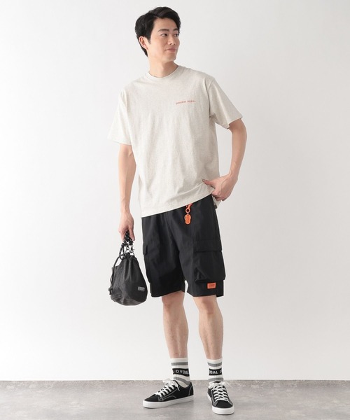 UNIVERSAL OVERALL（ユニバーサルオーバーオール）の「UNIVERSAL OVERAL/ショーツ/一部店舗限定/635132（その他パンツ・メンズ・ブラウン系その他7/ブラック・MEDIUM/X-LARGE/LARGE）」の6枚目の写真