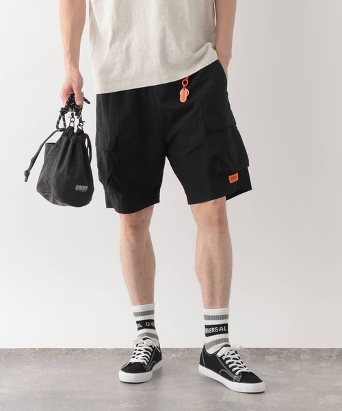 UNIVERSAL OVERALL（ユニバーサルオーバーオール）の「UNIVERSAL OVERAL/ショーツ/一部店舗限定/635132（その他パンツ・メンズ・ブラウン系その他7/ブラック・MEDIUM/X-LARGE/LARGE）」の10枚目の写真