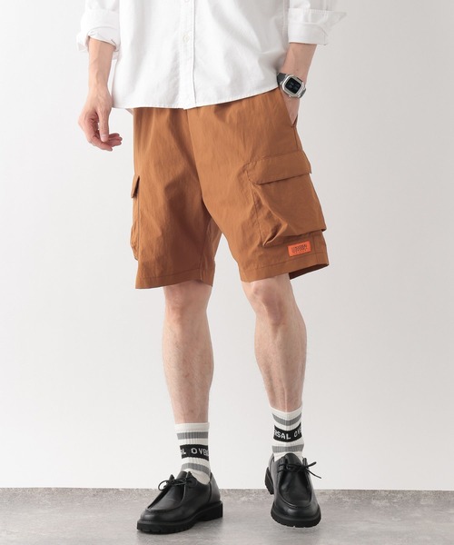 UNIVERSAL OVERALL（ユニバーサルオーバーオール）の「UNIVERSAL OVERAL/ショーツ/一部店舗限定/635132（その他パンツ・メンズ・ブラウン系その他7/ブラック・MEDIUM/X-LARGE/LARGE）」の16枚目の写真