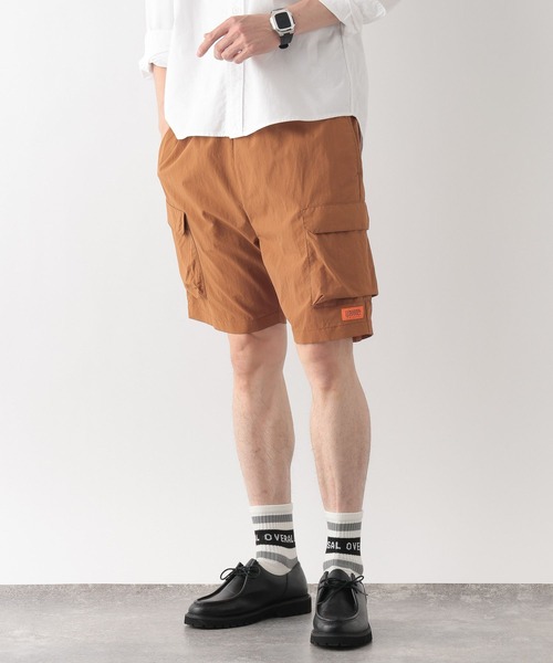 UNIVERSAL OVERALL（ユニバーサルオーバーオール）の「UNIVERSAL OVERAL/ショーツ/一部店舗限定/635132（その他パンツ・メンズ・ブラウン系その他7/ブラック・MEDIUM/X-LARGE/LARGE）」の18枚目の写真