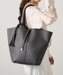 【MAISON BREEZE】タッセル付きA4トート SNBD