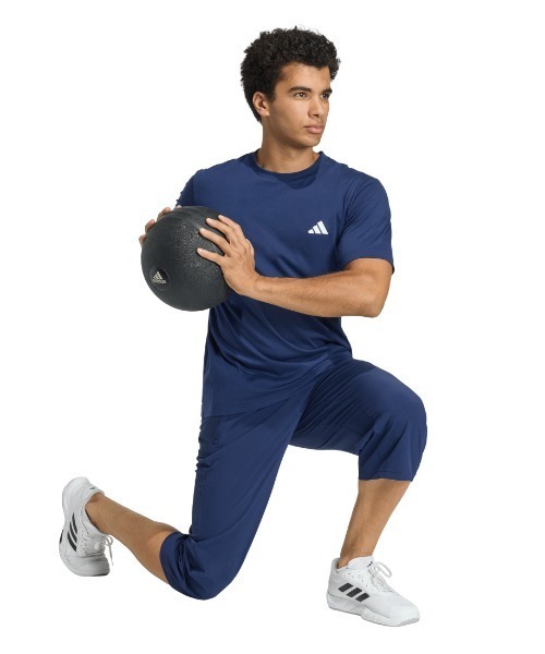 adidas（アディダス）の「アディダス adidas フレックス ウーブン 3/4 パンツ（その他パンツ・メンズ・ブラック/ライトグレー/ダークブルー・S/M/L/LL/3L）」の8枚目の写真