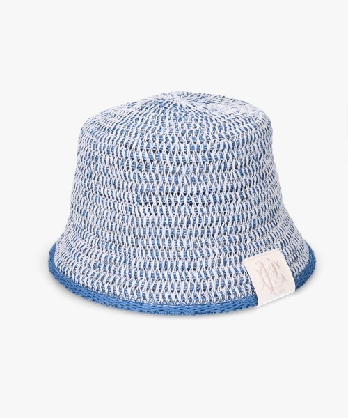 Chapeau d' O（シャポードオー）の「Chapeau d' O  TM Ini-Tab Bucket / シャポードオー（ハット・レディース・ブルー/ピンク/ブラック/ブラウン・M/57.5cm）」の11枚目の写真