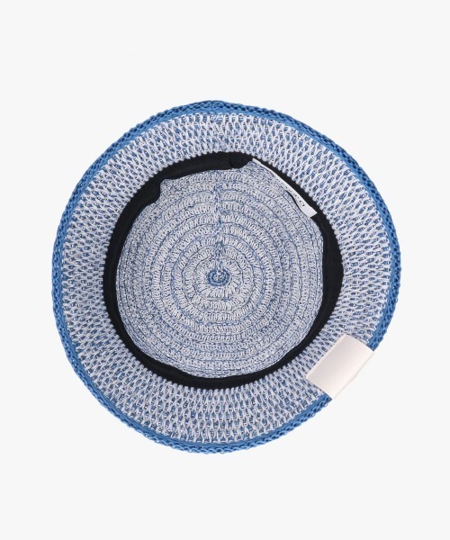 Chapeau d' O（シャポードオー）の「Chapeau d' O  TM Ini-Tab Bucket / シャポードオー（ハット・レディース・ブルー/ピンク/ブラック/ブラウン・M/57.5cm）」の13枚目の写真