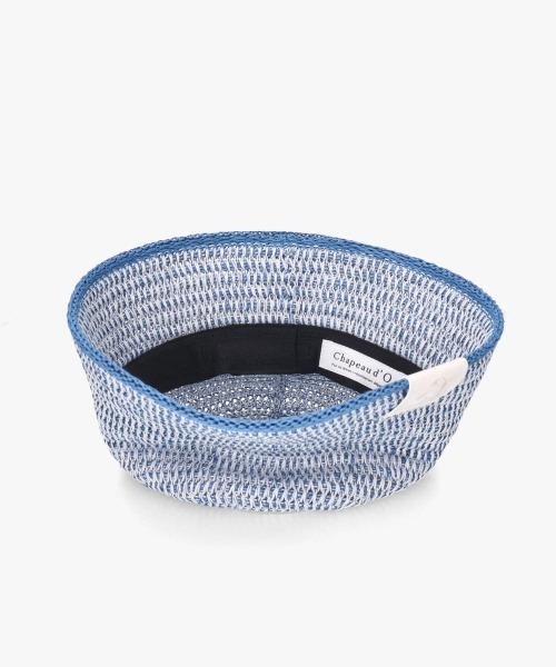 Chapeau d' O（シャポードオー）の「Chapeau d' O  TM Ini-Tab Bucket / シャポードオー（ハット・レディース・ブルー/ピンク/ブラック/ブラウン・M/57.5cm）」の14枚目の写真