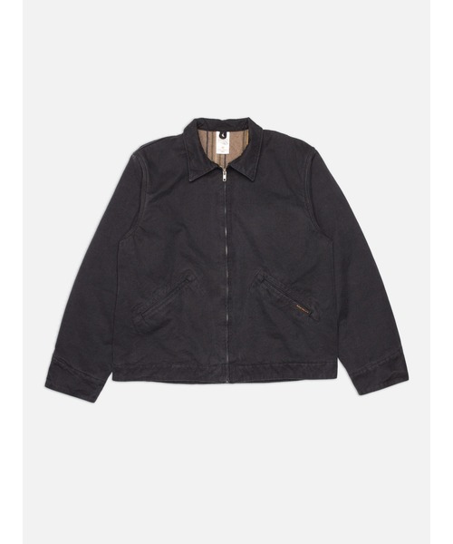 Nudie Jeans(ヌーディージーンズ)の「Nudie Jeans/ヌーディージーンズ Blake Zip Jacket / ジップジャケット / Black(ブルゾン・メンズ・ブラック・S/L/M/XL)」の1枚目の写真