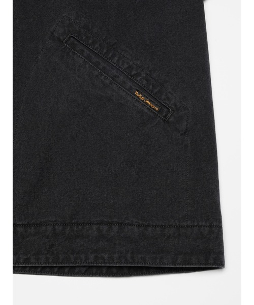 Nudie Jeans(ヌーディージーンズ)の「Nudie Jeans/ヌーディージーンズ Blake Zip Jacket / ジップジャケット / Black(ブルゾン・メンズ・ブラック・S/L/M/XL)」の7枚目の写真