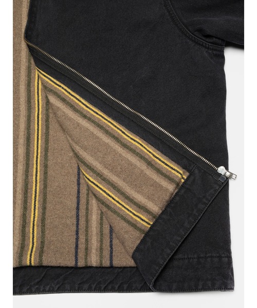 Nudie Jeans(ヌーディージーンズ)の「Nudie Jeans/ヌーディージーンズ Blake Zip Jacket / ジップジャケット / Black(ブルゾン・メンズ・ブラック・S/L/M/XL)」の5枚目の写真