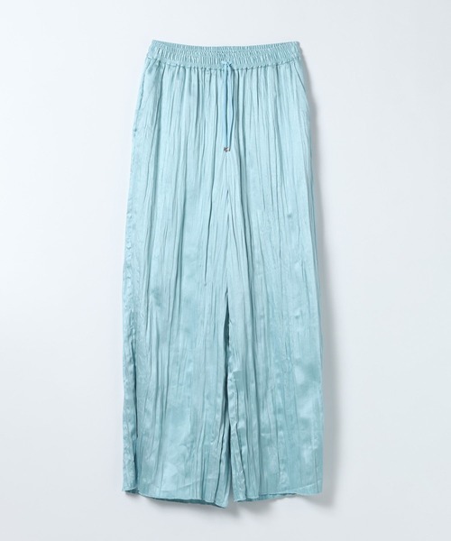 JEANASIS（ジーナシス）の「カラーサテンイージーパンツ/650282（その他パンツ・レディース・ライトブルー/グレー/グリーン・FREE）」の3枚目の写真