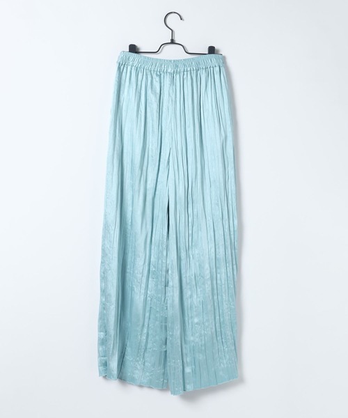 JEANASIS（ジーナシス）の「カラーサテンイージーパンツ/650282（その他パンツ・レディース・ライトブルー/グレー/グリーン・FREE）」の8枚目の写真