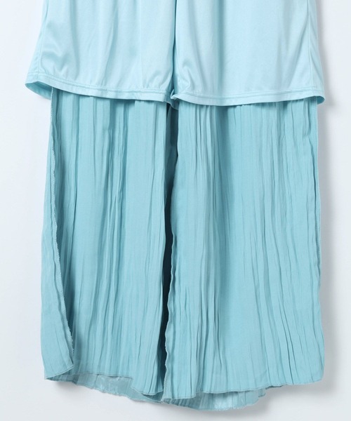 JEANASIS（ジーナシス）の「カラーサテンイージーパンツ/650282（その他パンツ・レディース・ライトブルー/グレー/グリーン・FREE）」の10枚目の写真