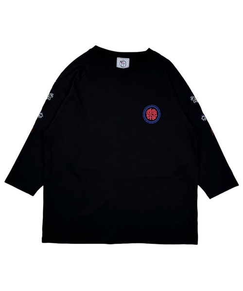 JACKROSE(ジャックローズ)の「YOIDORE 酒愛好家 ラグラン 7分 TEE(Tシャツ/カットソー・メンズ・ホワイト系2/ブラック・M/L/XL)」の9枚目の写真
