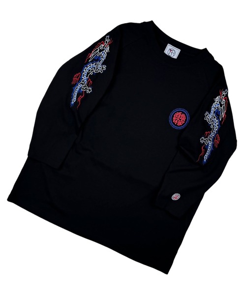 JACKROSE(ジャックローズ)の「YOIDORE 酒愛好家 ラグラン 7分 TEE(Tシャツ/カットソー・メンズ・ホワイト系2/ブラック・M/L/XL)」の11枚目の写真