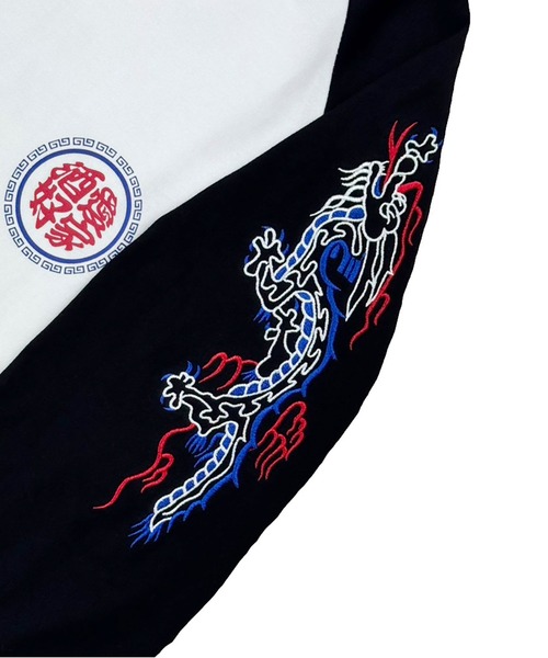 JACKROSE(ジャックローズ)の「YOIDORE 酒愛好家 ラグラン 7分 TEE(Tシャツ/カットソー・メンズ・ホワイト系2/ブラック・M/L/XL)」の6枚目の写真