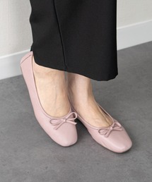 INTER-CHAUSSURES（インターショシュール）の「【FABIO RUSCONI】ソフトレザーバレエ(F61524)（バレエシューズ）」