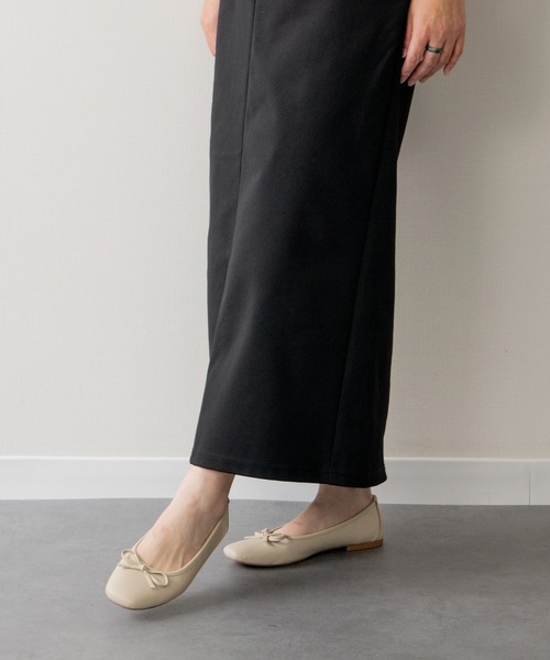 inter-chaussures(インターショシュール)の「【FABIO RUSCONI】ソフトレザーバレエ(F61524)(バレエシューズ・レディース・ブラック/オフホワイト/ライトブラウン/シルバー/ピンク/ベージュ・35/36/38/37/39)」の11枚目の写真