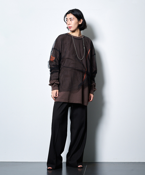 CITYSHOP（シティーショップ）の「LA LEGION Studio Hamer：Tシャツ（Tシャツ/カットソー・レディース・ブラウン・LARGE）」の10枚目の写真