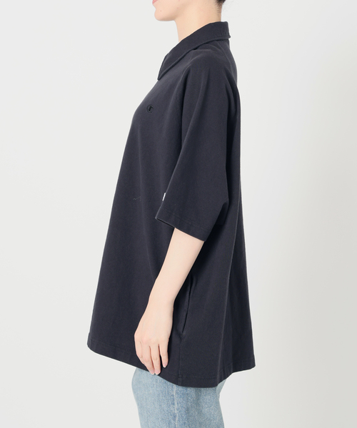 FRAMeWORK（フレームワーク）の「CHAMPION/チャンピオン 別注JERSEY HALF ZIP TEE（Tシャツ/カットソー・レディース・ブラック/ベージュ/キャメル・FREE）」の14枚目の写真