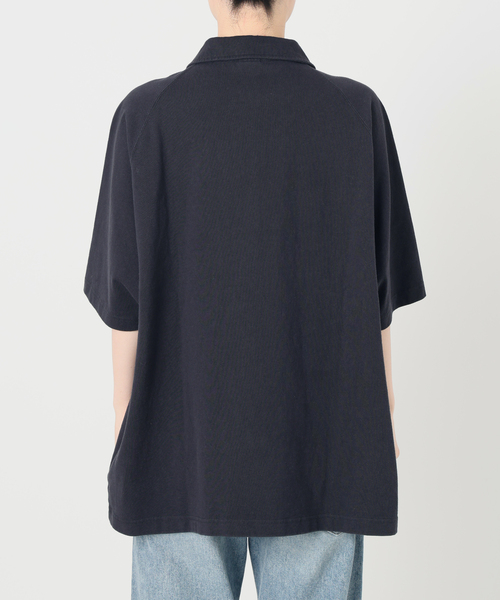 FRAMeWORK（フレームワーク）の「CHAMPION/チャンピオン 別注JERSEY HALF ZIP TEE（Tシャツ/カットソー・レディース・ブラック/ベージュ/キャメル・FREE）」の15枚目の写真