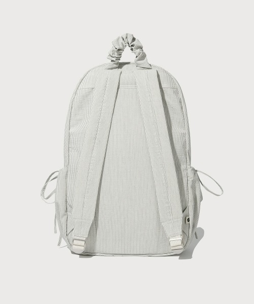 COVERNAT（カバーナット）の「WOMEN CLOVER HEART NEW SHIRRING BACKPACK（バックパック/リュック・レディース・ブラック系その他/ストライプ・FREE）」の8枚目の写真