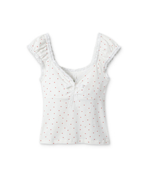 SNAPPY CUDDLE（スナッピーカードル）の「Blanc Romance Sleeveless（ルームウェア/パジャマ）」