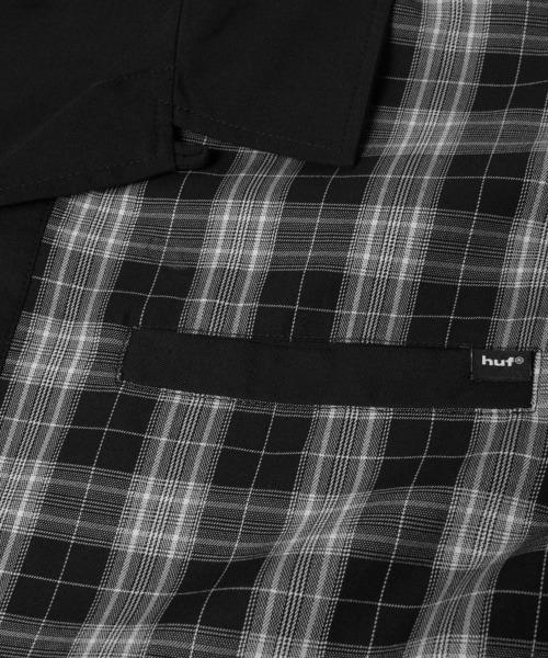 HUF（ハフ）の「COOLIDGE PLAID LS SHIRT（シャツ/ブラウス・メンズ・ブラック・S/M/L/XL/XXL）」の7枚目の写真