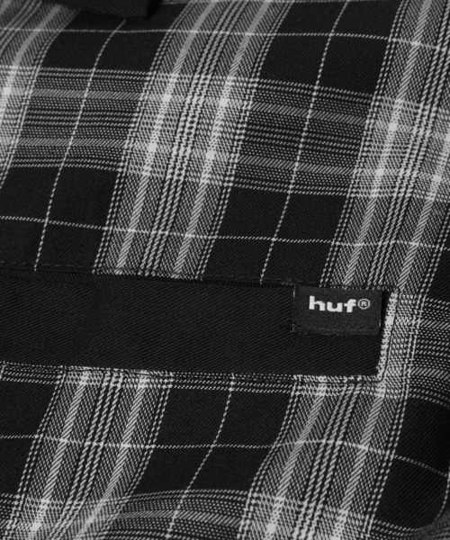 HUF（ハフ）の「COOLIDGE PLAID LS SHIRT（シャツ/ブラウス・メンズ・ブラック・S/M/L/XL/XXL）」の8枚目の写真