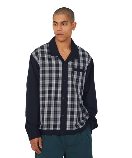 HUF（ハフ）の「COOLIDGE PLAID LS SHIRT（シャツ/ブラウス・メンズ・ブラック・S/M/L/XL/XXL）」の4枚目の写真