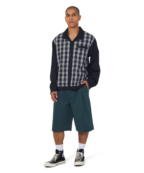 HUF（ハフ）の「COOLIDGE PLAID LS SHIRT（シャツ/ブラウス・メンズ・ブラック・S/M/L/XL/XXL）」の5枚目の写真