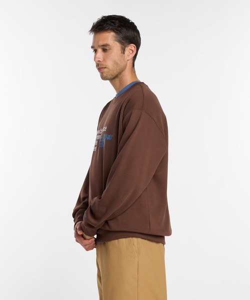 NEW BALANCE(ニューバランス)の「Numeric フレンチテリースウェットクルー(スウェット・メンズ・チョコ・SMALL/MEDIUM/LARGE/X-LARGE/XX-LARGE)」の2枚目の写真