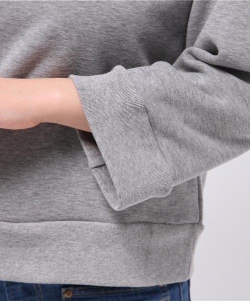 Kastane（カスタネ）の「裏シャギーハイネックプルオーバー（Tシャツ/カットソー・レディース・ピンクベージュ/オフホワイト/キャメル/グレー・FREE）」の9枚目の写真