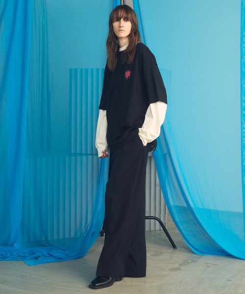 UNISEX》【EX】Prime-Over Cotton Jersey Long Sleeve T-shirt