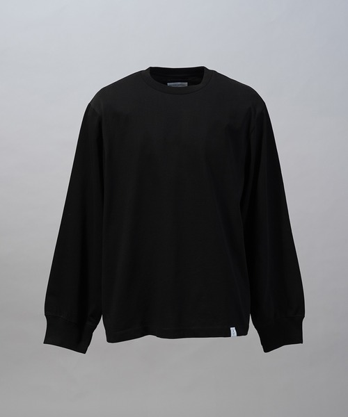 MAISON SPECIAL(メゾンスペシャル)の「《UNISEX》【EX】Prime-Over Cotton Jersey Long Sleeve T-shirt/プライムオーバー天竺ロングスリーブカットソー【MAISON SPECIAL/メゾンスペシャル】(Tシャツ/カットソー・メンズ・チャコールグレー/オフホワイト/グレイッシュベージュ/ブラック・0/2/1)」の8枚目の写真