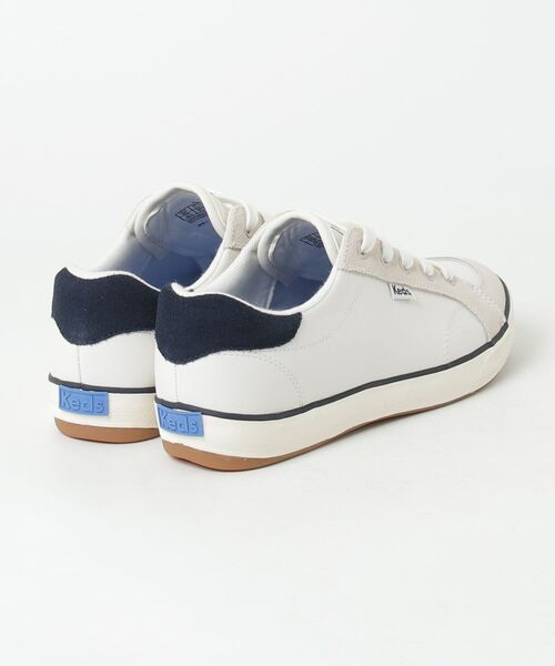 Keds(ケッズ)の「Keds ケッズ センター スリー レザー/スエード オフホワイト(スニーカー・レディース・オフホワイト・23.0cm/24.0cm/24.5cm/25.0cm/22.5cm/23.5cm)」の8枚目の写真