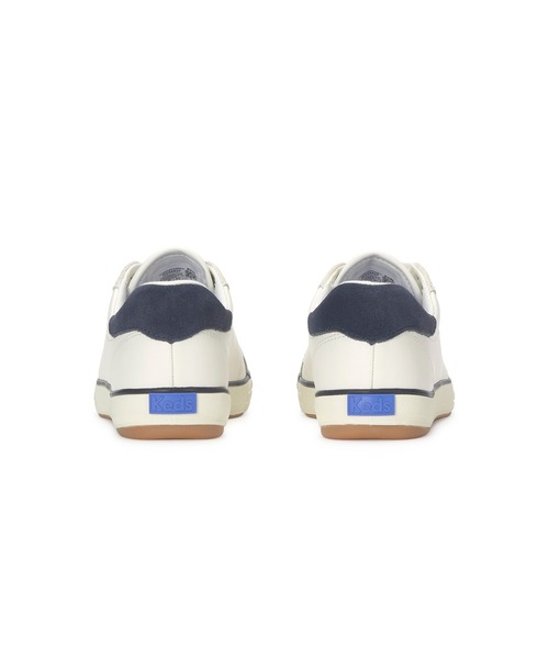 Keds(ケッズ)の「Keds ケッズ センター スリー レザー/スエード オフホワイト(スニーカー・レディース・オフホワイト・23.0cm/24.0cm/24.5cm/25.0cm/22.5cm/23.5cm)」の4枚目の写真