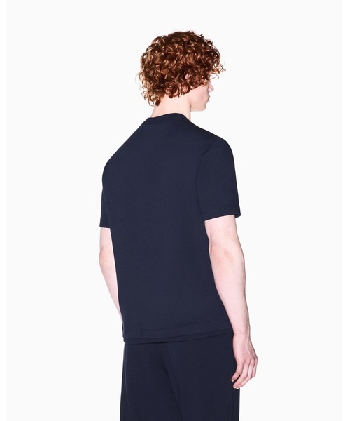 ARMANI EXCHANGE(アルマーニエクスチェンジ)の「【A|X アルマーニ エクスチェンジ】WE AXロゴ 半袖スウェットシャツ(スウェット・メンズ・ホワイト/ダークネイビー・X-SMALL/XX-LARGE/X-LARGE/LARGE/MEDIUM/SMALL)」の3枚目の写真