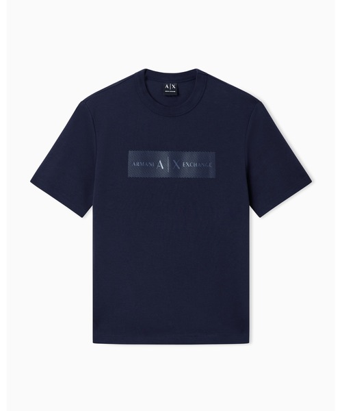 ARMANI EXCHANGE(アルマーニエクスチェンジ)の「【A|X アルマーニ エクスチェンジ】WE AXロゴ 半袖スウェットシャツ(スウェット・メンズ・ホワイト/ダークネイビー・X-SMALL/XX-LARGE/X-LARGE/LARGE/MEDIUM/SMALL)」の6枚目の写真