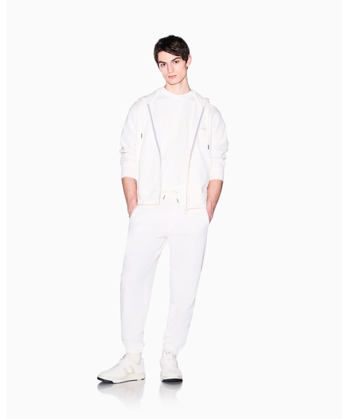 ARMANI EXCHANGE(アルマーニエクスチェンジ)の「【A|X アルマーニ エクスチェンジ】WE AXロゴ 半袖スウェットシャツ(スウェット・メンズ・ホワイト/ダークネイビー・X-SMALL/XX-LARGE/X-LARGE/LARGE/MEDIUM/SMALL)」の9枚目の写真