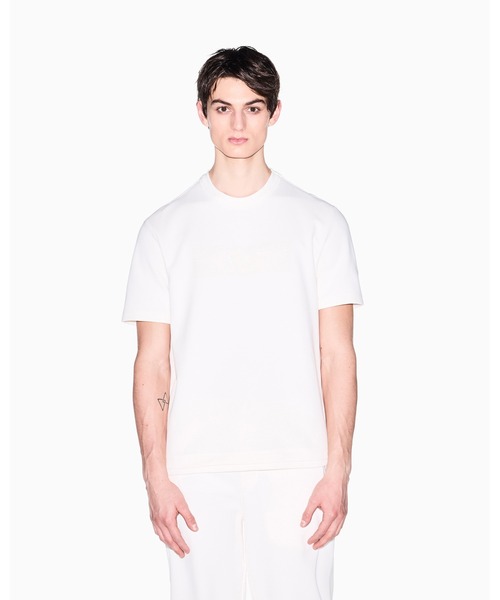 ARMANI EXCHANGE(アルマーニエクスチェンジ)の「【A|X アルマーニ エクスチェンジ】WE AXロゴ 半袖スウェットシャツ(スウェット・メンズ・ホワイト/ダークネイビー・X-SMALL/XX-LARGE/X-LARGE/LARGE/MEDIUM/SMALL)」の13枚目の写真