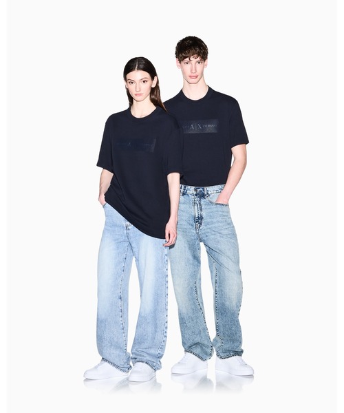 ARMANI EXCHANGE(アルマーニエクスチェンジ)の「【A|X アルマーニ エクスチェンジ】WE AXロゴ 半袖スウェットシャツ(スウェット・メンズ・ホワイト/ダークネイビー・X-SMALL/XX-LARGE/X-LARGE/LARGE/MEDIUM/SMALL)」の16枚目の写真
