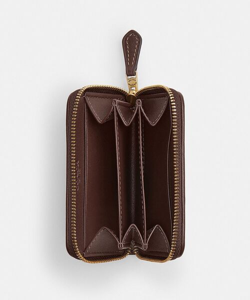 COACH（コーチ）の「エッセンシャル スモール ジップ アラウンド カード ケース・シグネチャー ジャカード（カードケース・レディース・ブラウン系その他・ONE）」の3枚目の写真