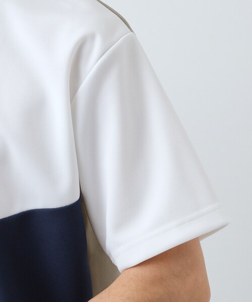 THE SHOP TK (ザ ショップ ティーケー )の「【一枚で着映える】パターンブロッキング 半袖Tシャツ 洗濯機OK(Tシャツ/カットソー・メンズ・ベージュ系その他7/ホワイト系7/ブラック系4・04/02/03)」の22枚目の写真