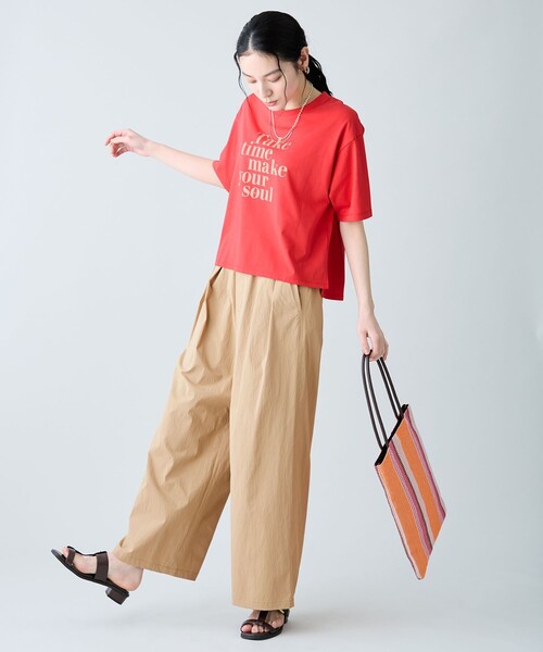 ANY（エニィ）の「撥水ナイロンタックパンツ（その他パンツ・レディース・ベージュ系/カーキ系/ダークブラウン系/グレー系・X-LARGE）」の19枚目の写真