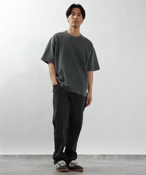 BAYFLOW(ベイフロー)の「スノーウォッシュ加工Tシャツ(Tシャツ/カットソー・メンズ・ライトグレー/パープル/オレンジ/チャコール・LARGE/MEDIUM)」の12枚目の写真