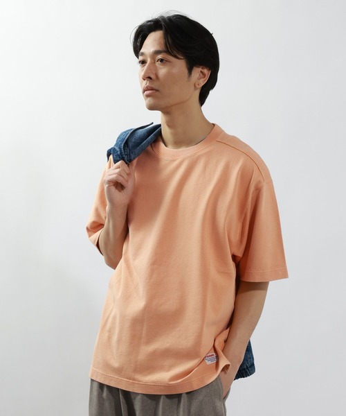 BAYFLOW(ベイフロー)の「スノーウォッシュ加工Tシャツ(Tシャツ/カットソー・メンズ・ライトグレー/パープル/オレンジ/チャコール・LARGE/MEDIUM)」の8枚目の写真