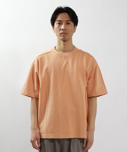BAYFLOW(ベイフロー)の「スノーウォッシュ加工Tシャツ(Tシャツ/カットソー・メンズ・ライトグレー/パープル/オレンジ/チャコール・LARGE/MEDIUM)」の16枚目の写真