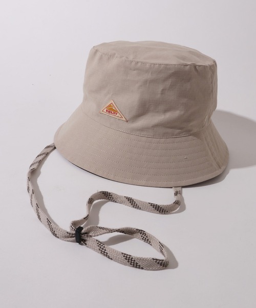 KELTY（ケルティ）の「【KELTY/ケルティ】撥水 バケットハット（ハット・メンズ・ベージュ/セージグリーン/チャコールグレー/ブラック・FREE）」の3枚目の写真
