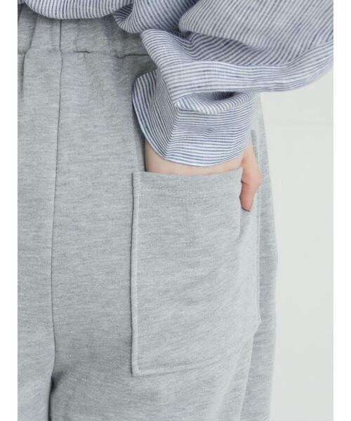 Samansa Mos2（サマンサ モスモス）の「カーブシルエットスウェットパンツ（その他パンツ・レディース・グレー/ブラック/オートミール・ﾌﾘｰ(M)/ﾌﾘｰ(L)）」の11枚目の写真