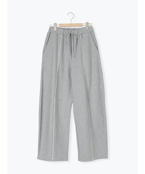 Samansa Mos2（サマンサ モスモス）の「カーブシルエットスウェットパンツ（その他パンツ・レディース・グレー/ブラック/オートミール・ﾌﾘｰ(M)/ﾌﾘｰ(L)）」の14枚目の写真